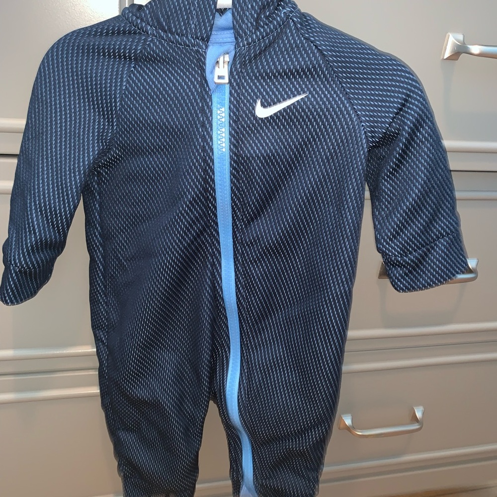 Light blue Nike baby boy jumpsuit 3M